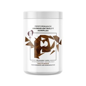 BrainMax Performance Amino Elektrolyt Komplex, EAA + Elektrolyty, 600g, cola