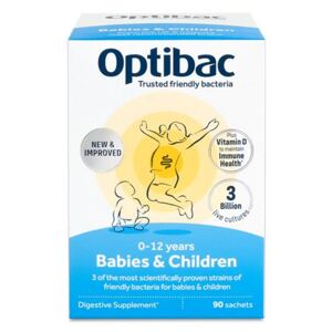 Optibac Babies & Children (Probiotika pro miminka a děti) 90 x 1,5g sáček