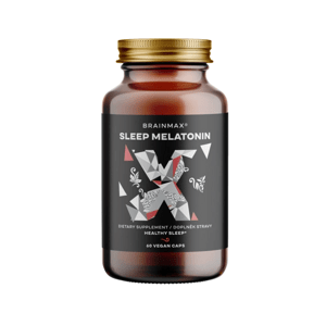 BrainMax Sleep Melatonin, 60 rostlinných kapslí