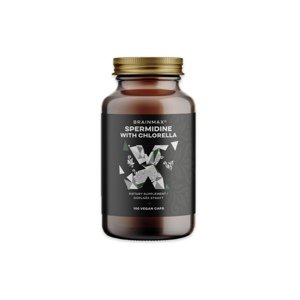 EXP 9/25 BrainMax Spermidine Chlorella, 100 rostlinných kapslí