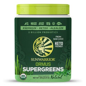 Sunwarrior Ormus Super Greens Bio - Natural, 450g