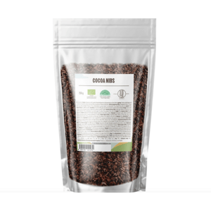 BrainMax Pure Drcené Kakaové Boby, Nepražené, RAW, BIO, 250 g