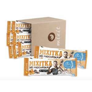 Mixit Proteinová Mixitka Jirky Procházky - Slaný karamel a čokoláda (9ks)