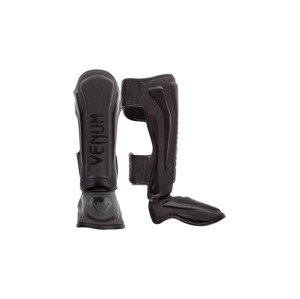 Venum Elite Standup Shin guards, Matte/Black Velikost: L