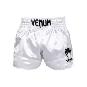 Venum Classic Muay Thai Shorts - White/Black Velikost: L