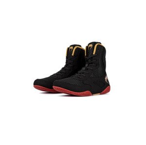 Venum Contender Boxing Shoes - Black/Gold/Red Velikost: 42