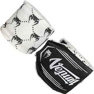 Venum Hand Wraps - White/Black, 4 m