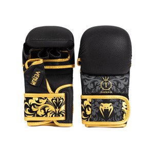 Venum x Topuria Unmatched Edition MMA Sparring Gloves - Black/Gold Velikost: L/XL