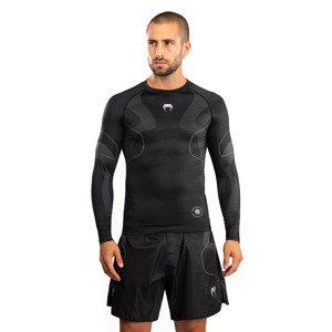Venum Nexus Rashguards Long Sleeves - Black/Silver Velikost: XXL