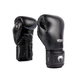 Venum Nexus Boxing Gloves - Black/Silver Velikost: 16oz