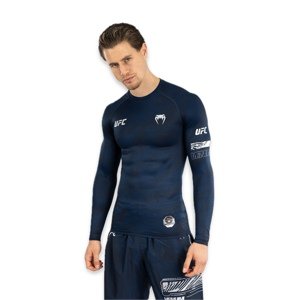UFC Fusion by Venum Fight Week Men’s Performance Long Sleeve Rashguard - Oceanic Blue Velikost: L