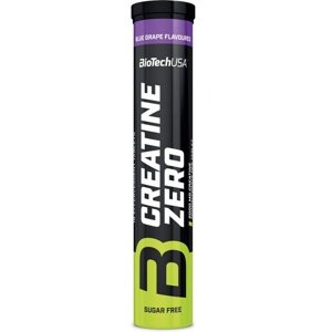 Biotech USA BioTechUSA Creatine Zero 18 šumivých tablet - modrý hrozen