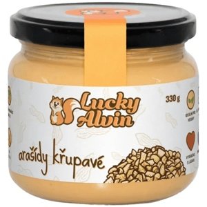Lucky Alvin Arašídový krém 330 g - křupavý