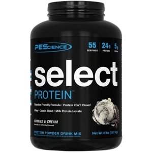PEScience Select Protein 1810g US verze - cookies & cream