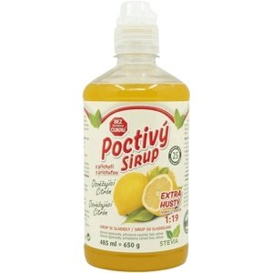 CUKRSTOP CUKR STOP sirup 650g - Osvěžující citrón