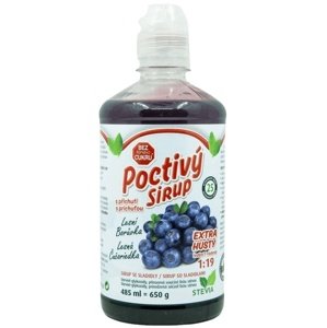 CUKRSTOP CUKR STOP sirup 650g - Lesní Borůvka
