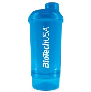 Biotech USA BioTechUSA šejkr Wave+ 500ml + 150ml - modrá