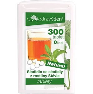 Zdravý den Stevia tablety 300 tablet 18g