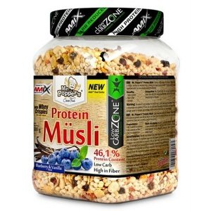 Amix Nutrition Amix Protein Müsli 500 g - borůvka/vanilka