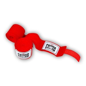 Power System Boxovací bandáže BOXING WRAPS 4m - červená