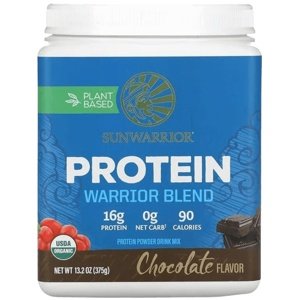 Sunwarrior Protein Warrior Blend 375g - čokoláda