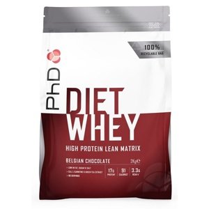 PhD Nutrition PhD Diet Whey Protein 2000 g - belgická čokoláda + Šejkr Exclusive 600 ml ZDARMA