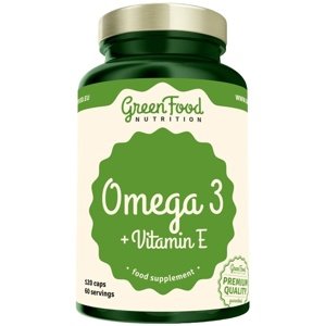 GreenFood Omega 3 120 kapslí