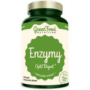 GreenFood Enzymy Opti7 Digest 90 kapslí