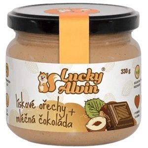 Lucky Alvin Lískové ořechy + mléčná čokoláda 330 g