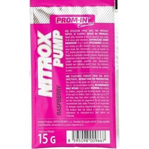 Prom-in Nitrox Pump Extreme 15 g - malina