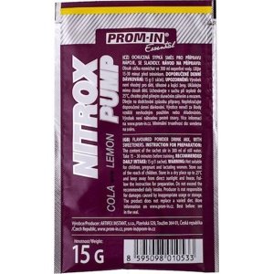 Prom-in Nitrox Pump Extreme 15 g - cola s citronem
