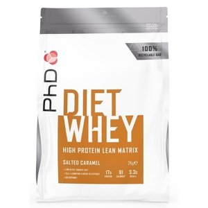 PhD Nutrition PhD Diet Whey Protein 2000 g - slaný karamel + Šejkr Exclusive 600 ml ZDARMA