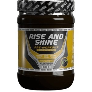 Titánus Pre-workout RISEandSHINE 600 g - ananas