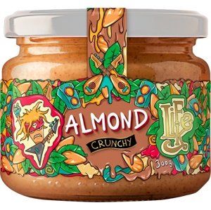 Lifelike Mandlový krém 300 g - crunchy