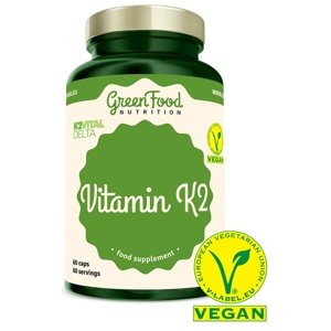 GreenFood Vitamín K2 60 kapslí