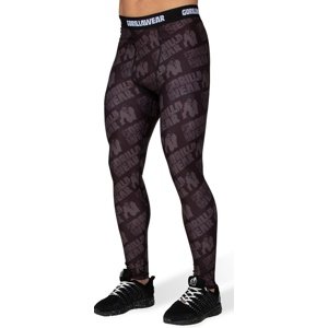 Gorilla Wear Pánské legíny San Jose Mens Tights black/gray - S VÝPRODEJ