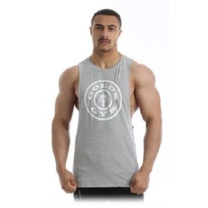 Golds Gym Gold's Gym Pánské tílko GGVST142 šedá - XXL