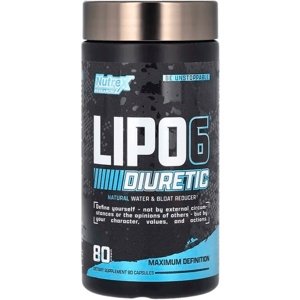 Nutrex Lipo 6 Black Diuretic 80 kapslí