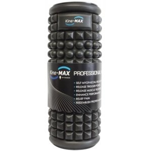 Kine-MAX Professional Massage Foam Roller Masážní válec - Černá