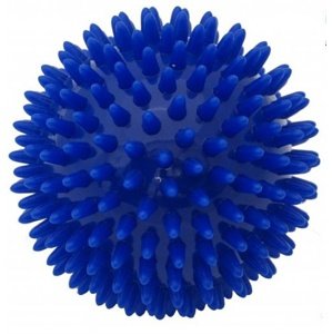 Kine-MAX masážní míček ježek 9cm - modrá
