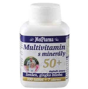MedPharma Multivitamín s minerály 50+ 107 tablet