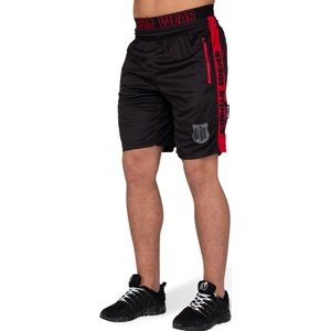 Gorilla Wear Pánské šortky Shelby Black/red - S VÝPRODEJ