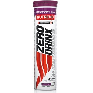 Nutrend ZeroDrinx 18 tablet - černý rybíz