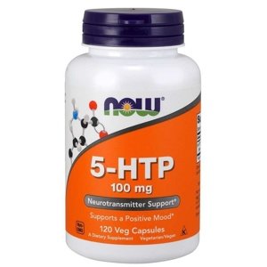 Now Foods 5-HTP 100 mg 120 kapslí