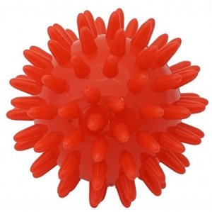 Kine-MAX masážní míček ježek 6cm - červená