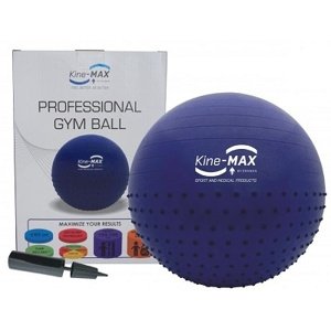 Kine-MAX Professional Gym Ball (gymnastický míč 65 cm) - modrá