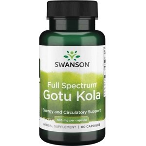 Swanson Gotu Kola 435 mg 60 kapslí