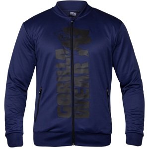 Gorilla Wear Pánská mikina Ballinger Track Jacket Navy Blue/Black - S VÝPRODEJ