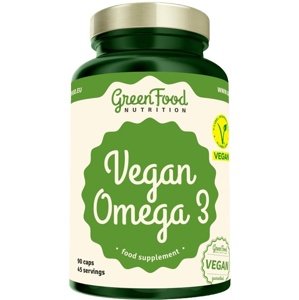 GreenFood Vegan Omega 3 90 kapslí