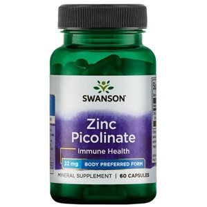 Swanson Zinc Picolinate 60 kapslí